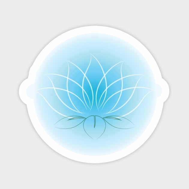 Illuminate flower Sticker by lemirbashir